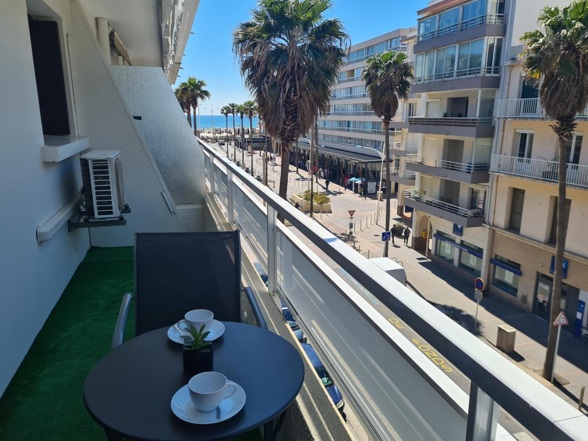 Appartement Mediterranee 150M De La Plage Canet-en-Roussillon Extérieur photo
